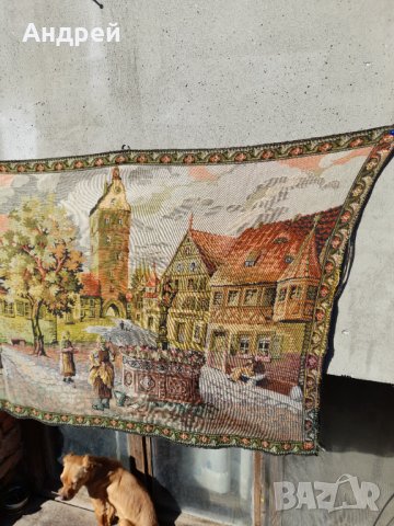 Старинен ковьор,покривка за стена #194, снимка 5 - Антикварни и старинни предмети - 39782564