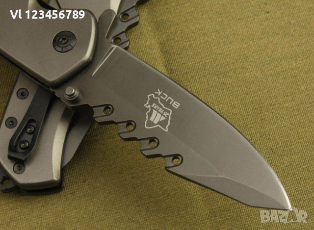 Сгъваем автоматичен нож Buck DA23 85х225, снимка 4 - Ножове - 40777383