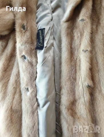 манто от норка / визон Италия М, снимка 11 - Палта, манта - 52427851