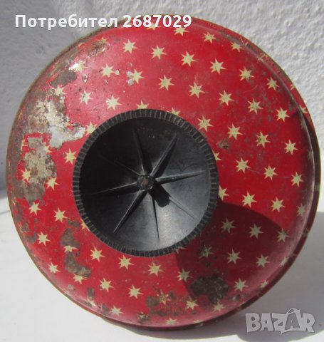 Стари пумпали:  Руски ламаринен пумпал, Антика, детска играчка със светлини, играчки за колекция, снимка 9 - Колекции - 28945448