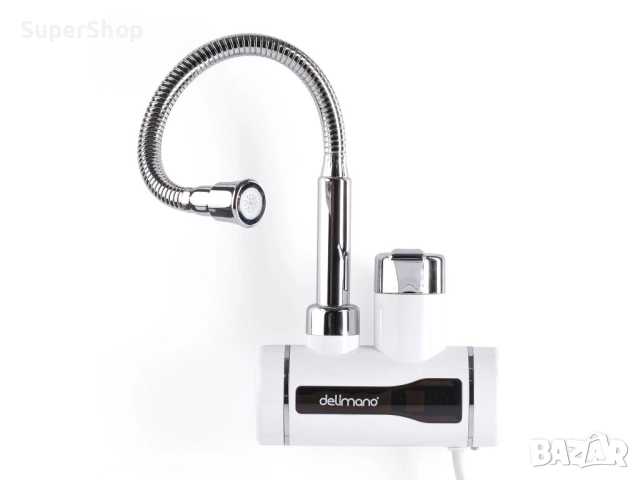 Delimano Нагревател за вода с душ за баня проточен бойлер смесител, снимка 5 - Бойлери - 52225888