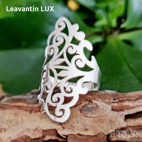 Сребърен пръстен , снимка 3 - Пръстени - 52055351