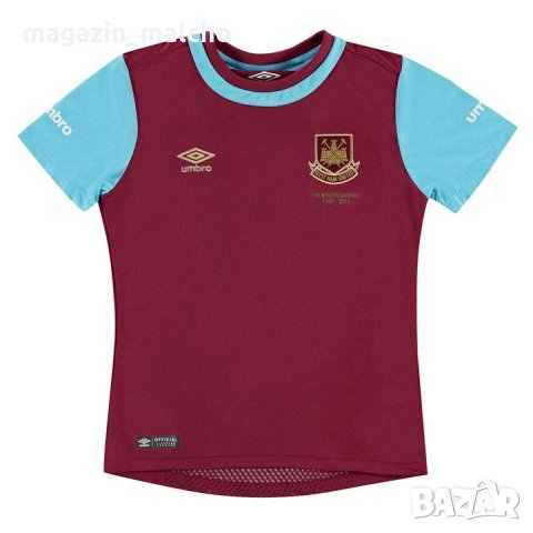 ДЕТСКА ФУТБОЛНА ТЕНИСКА - UMBRO FC WEST HAM; размери: 11-12 години