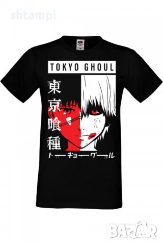 Мъжка тениска Tokyo Ghoul 01,Анимация,игра,Празник,Повод,