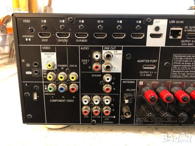 Pioneer vsx-922, снимка 11 - Радиокасетофони, транзистори - 40683906