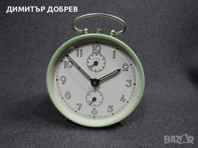 СТАР РЕТРО МЕХАНИЧЕН ЧАСОВНИК БУДИЛНИК GERMANY