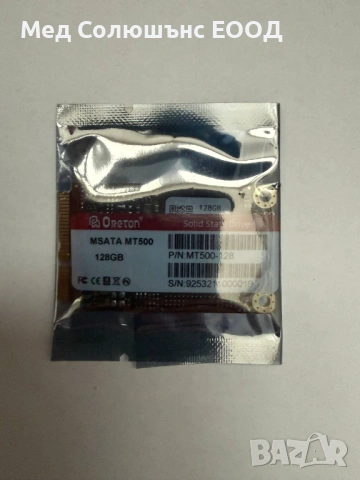 SSD, Oreton, 128GB, mSATA МТ500