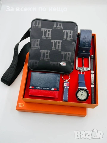 Tommy Hilfiger Мъжки Подаръчен Комплект Томи Хилфигер Код SK643