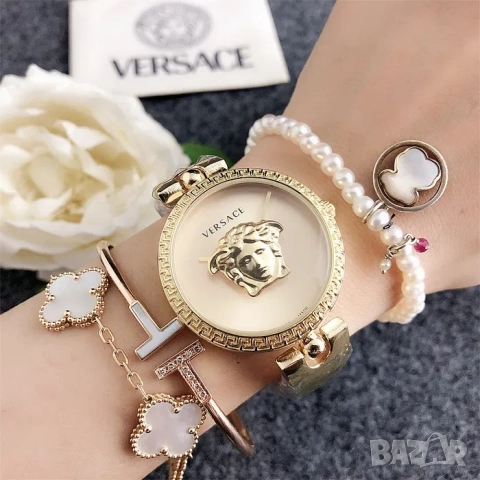 Дамски луксозен ръчен часовник Versace, снимка 6 - Дамски - 52220748