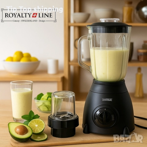 Кухненски блендер с мелница Royalty Line RL-SME-600.6