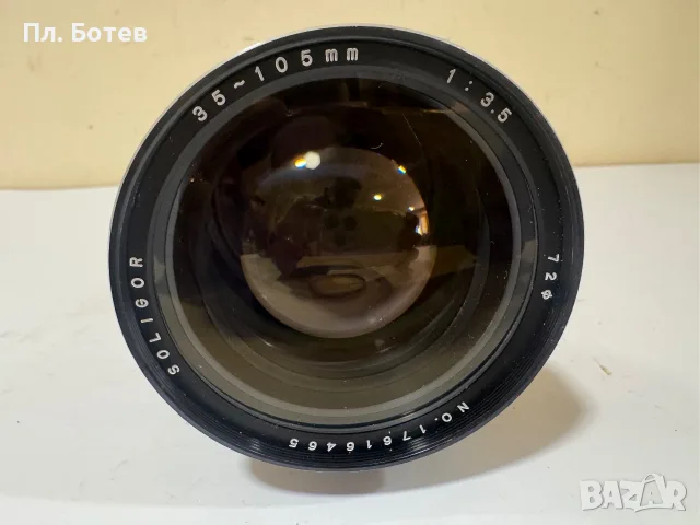 Обектив  Soligor 35-105mm f/3.5 , снимка 2 - Обективи и филтри - 56431728
