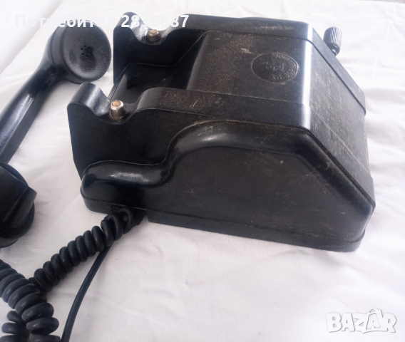 Бакелитен телефон "Ворошилов",за индукторно обаждане,, снимка 6 - Антикварни и старинни предмети - 36545351