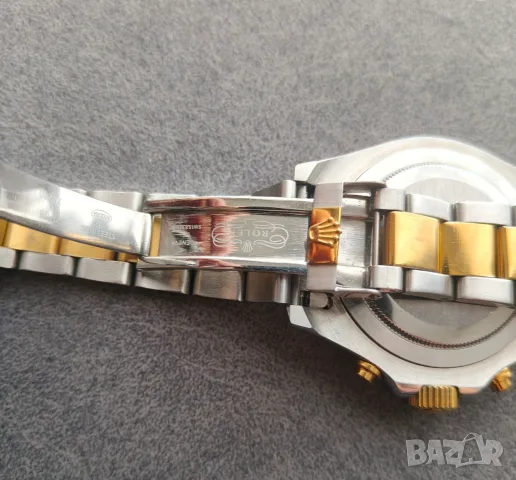 Перфектен Rolex Yachtmaster bicolor автомат, керамика сапфир 43mm, бартер, снимка 8 - Мъжки - 55891174