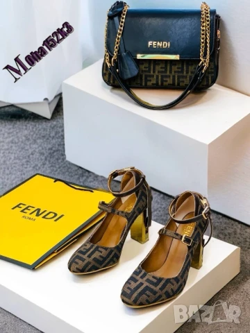 обувки на ток fendi , снимка 3 - Дамски ежедневни обувки - 51303019
