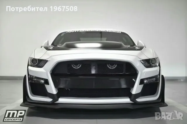 Комплект GT500 тунинг броня за Форд Мустанг 2015- 2016 2017 , снимка 6 - Части - 47395622