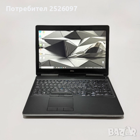 DELL Precision 7510/15,6” IPS/XEON/NVIDIA M1000/32GB DDR4/512GN NVMe, снимка 2 - Лаптопи за работа - 52390526