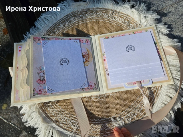 Ръчно изработено албумче за момиченце , снимка 9 - Декорация за дома - 54130303
