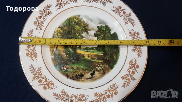 Лот от три броя порцеланови дизайнерски чинии, снимка 9 - Антикварни и старинни предмети - 31887716