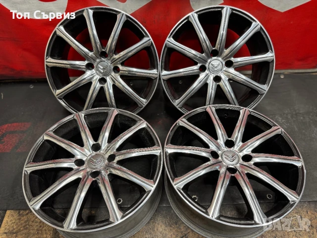 Алуминиеви джанти за Пежо и Ситроен, 17 цола, 4х108, снимка 4 - Гуми и джанти - 51030704