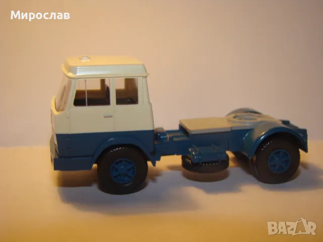 WIKING H0 1/87 HANOMAG HENSCHEL МОДЕЛ КАМИОН КОЛИЧКА ТИР, снимка 2 - Колекции - 48383027