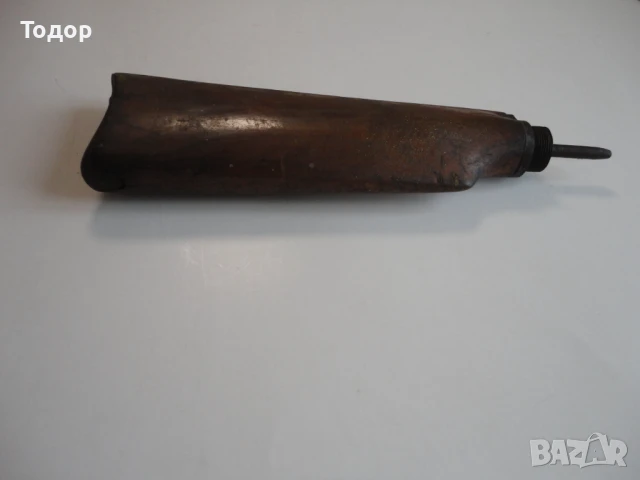 Старинен приклад със задтилък Крънка , снимка 6 - Колекции - 50459950