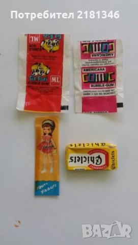Картинки от дъвки-опаковки 