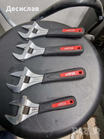 Раздвижни ключове VIRAX, снимка 2 - Ключове - 52998497