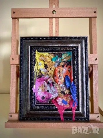 Авторска картина абстракция , снимка 6 - Картини - 42071375