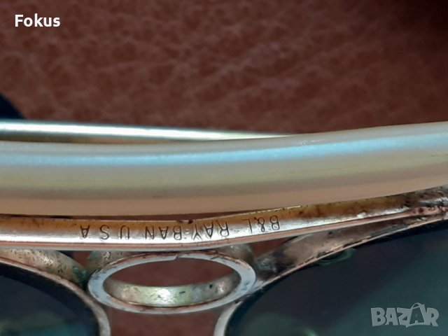 Слънчеви очила Ray Ban Bausch & Lomb - Рей Бан авиатор, снимка 4 - Антикварни и старинни предмети - 37157196