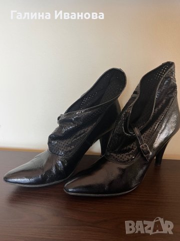 Елегантни боти, снимка 1 - Дамски обувки на ток - 42387342