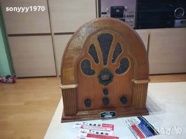 РЕТРО РАДИО С АНТИЧЕН ДИЗАИН 2212241731LK1EWC, снимка 3 - Антикварни и старинни предмети - 48434851