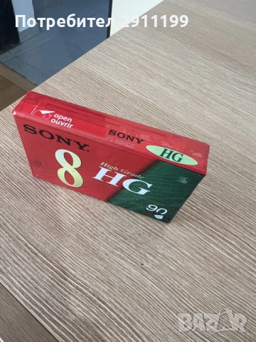 Видеокасета Sony Video 8, снимка 5 - Друга електроника - 56180456