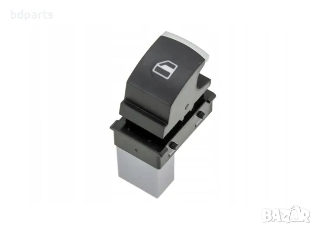 Бутон ключ за стъкла, VW, Golf 5 6, Passat B6, Touran, Caddy, Хром, снимка 1 - Части - 56142117