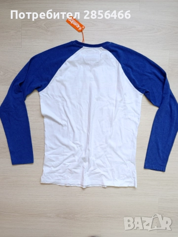 Мъжка блуза Superdry размер XL, снимка 2 - Блузи - 51973904