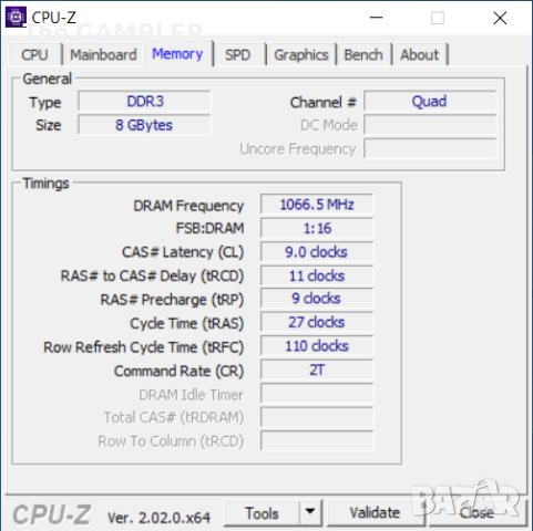 6GB Kingston HyperX (3x2GB) DDR3-2000 KHX2000C9AD3T1K2, снимка 7 - RAM памет - 42024400