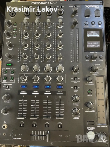 Dj миксер Denon X1850 Перфектен, снимка 2 - Ресийвъри, усилватели, смесителни пултове - 54037084