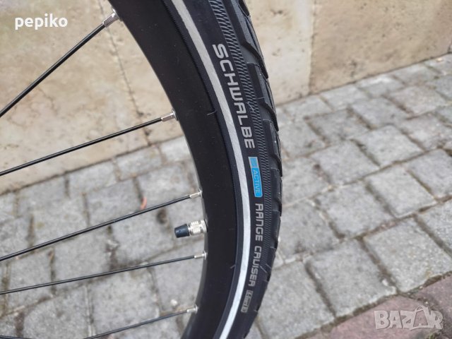 Продавам колела внос от Германия НОВ алуминиев велосипед SANTERO PLUS 28 преден амортисьор диск, снимка 17 - Велосипеди - 42263737