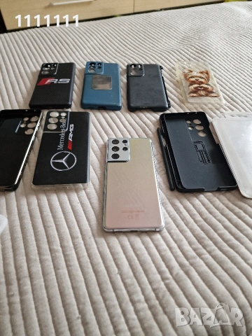 Перфектен Samsung S 21 Ultra с писалка 12/256 gb, снимка 4 - Samsung - 53283338