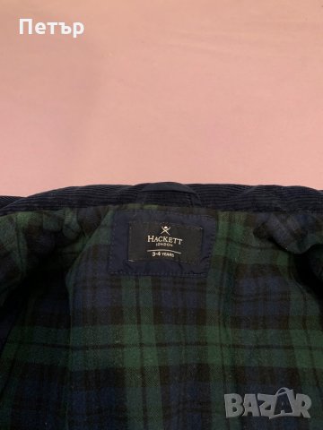Детско яке Hackett London за деца 3-4г., снимка 5 - Детски якета и елеци - 32061484