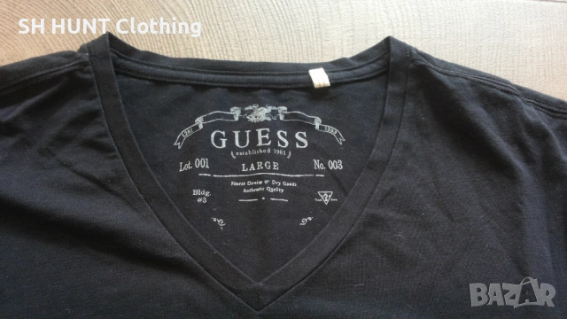 GUESS MENS T-Shirt Размер M мъжка тениска 4-60, снимка 5 - Тениски - 53213715