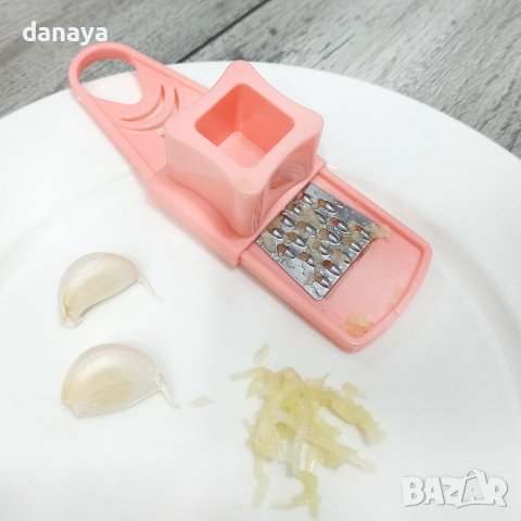 3423 Мини ренде за чесън с предпазител, снимка 5 - Аксесоари за кухня - 39542492