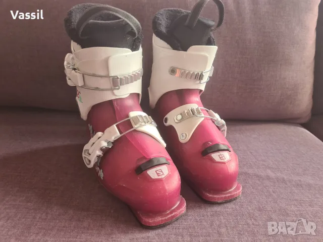 salomon skiboots 21 255 excellent детски ски обувки