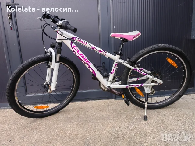 24" CUBE детски алуминиев велосипед за момиче, снимка 2 - Велосипеди - 56048699