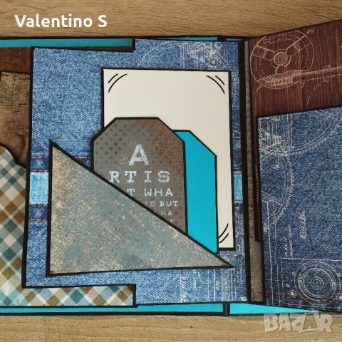 Ръчно изработен скрапбук албум, снимка 15 - Други - 39643940