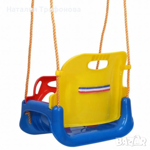 Детска люлка с облегалка 3 в 1 - максимална безопасност и комфорт, снимка 11 - Детски люлки - 54182737