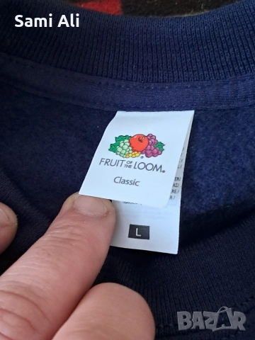 Нови суичъри Fruit of the Loom Classic - 20 броя, Тъмносини