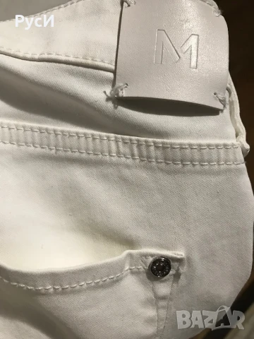 Дамски бели леко ластични фини дънки, MANGO, снимка 4 - Дънки - 50774458