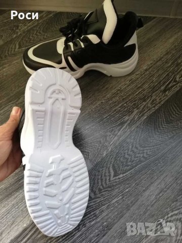 Нови дамски спортни обувки, маратонки с платформа - размери 38 и 40, снимка 3 - Дамски ежедневни обувки - 30490404