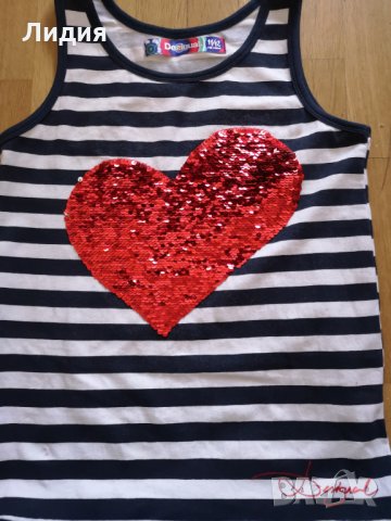  Рокля Desigual 11-12, снимка 2 - Детски рокли и поли - 25386382