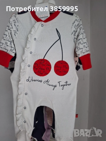 Ромпъри момиче , снимка 5 - Бебешки гащеризони - 54078960